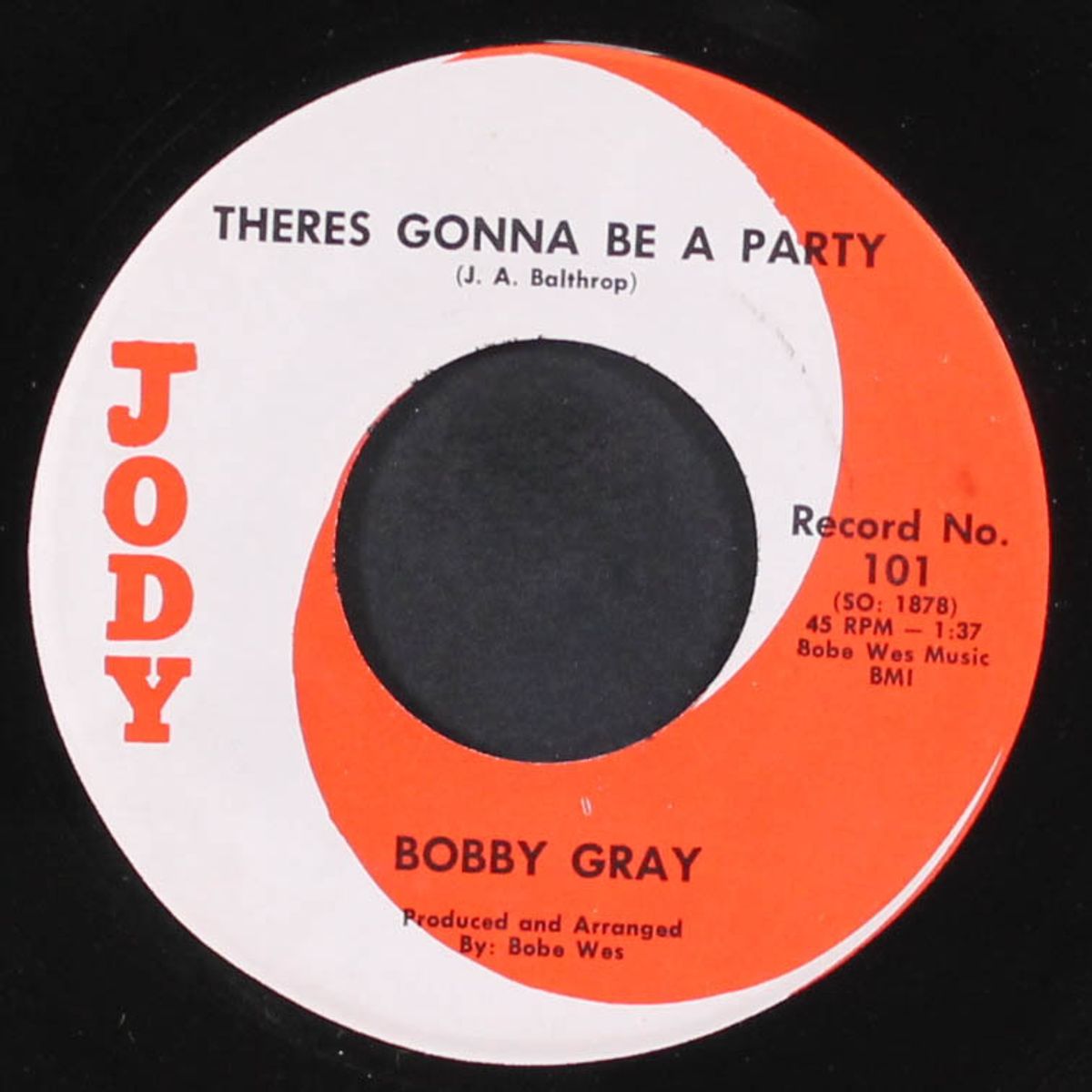 theres gonna be a party by BOBBY GRAY
