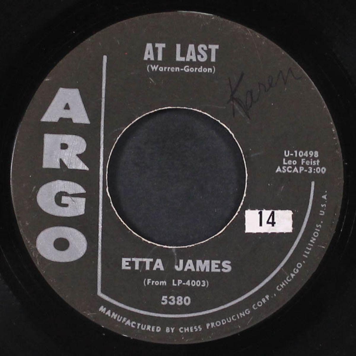 at last / i just want to make love to you by ETTA JAMES