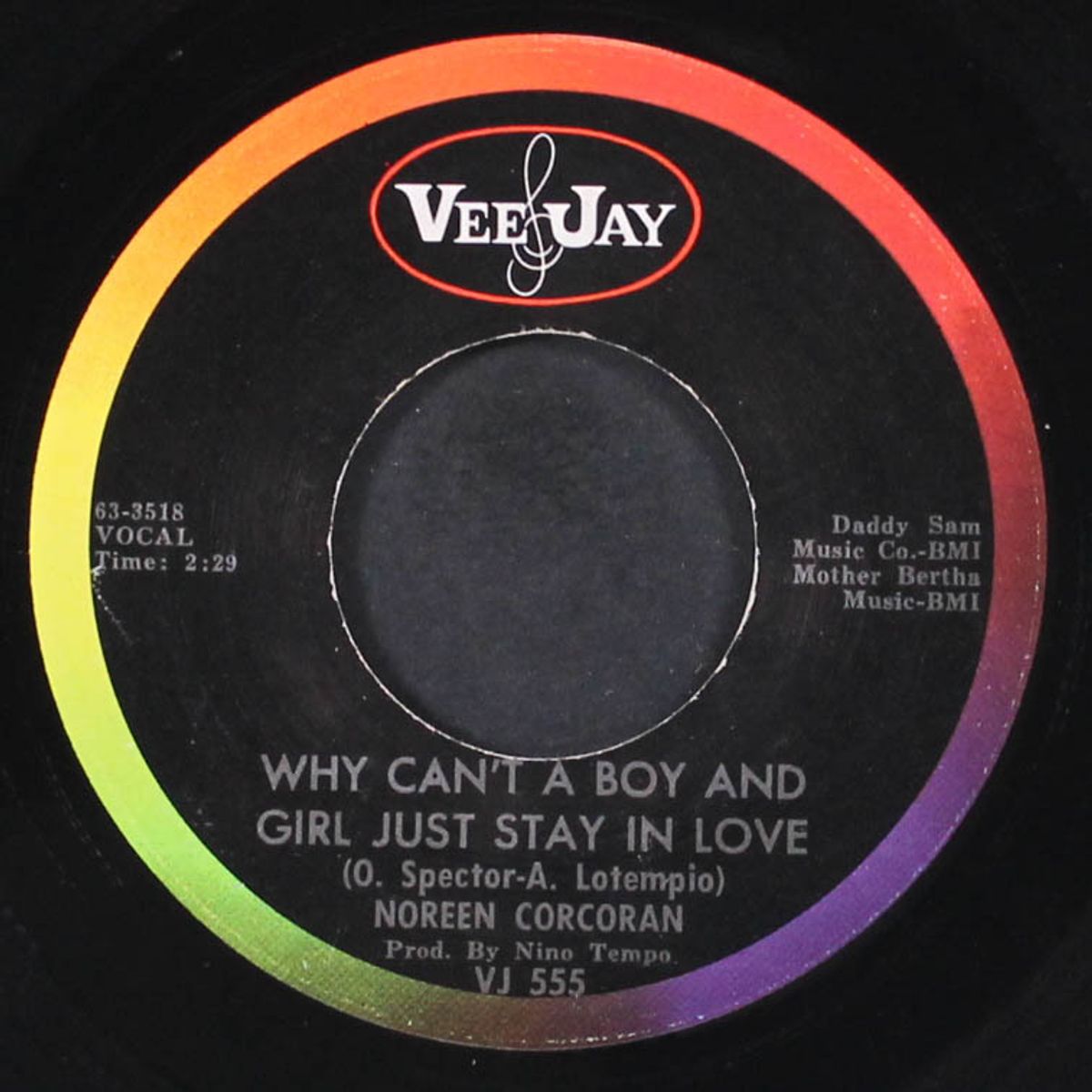 why can't a boy and girl just stay in love / love kitten by NOREEN CORCORAN