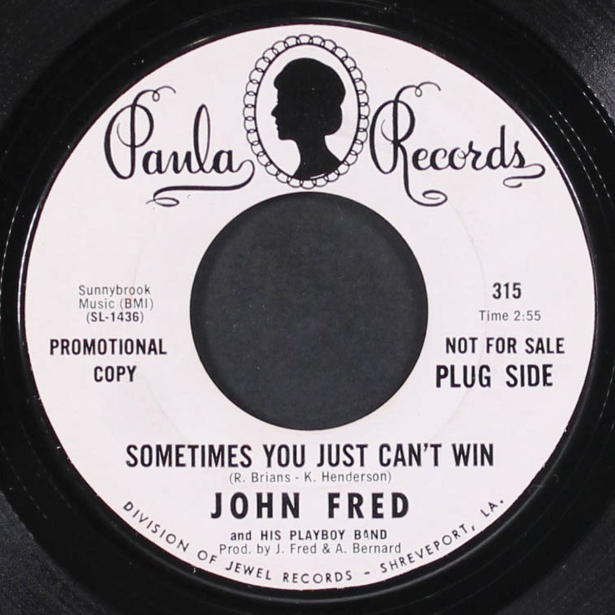 sometimes you just can't win by JOHN FRED & PLAYBOY BAND
