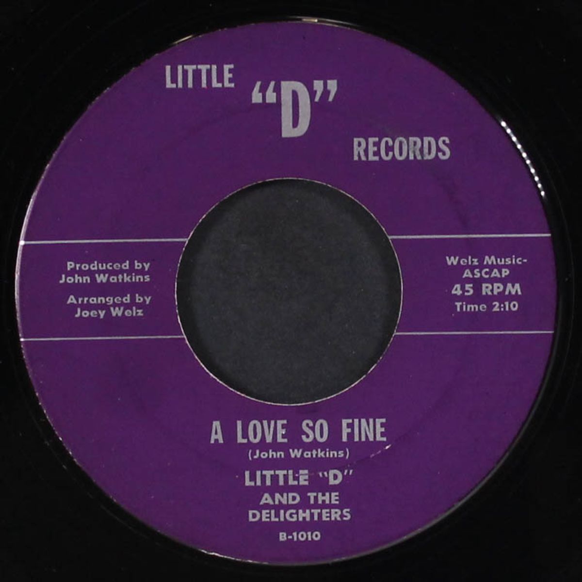 a love so fine / oh my darling by LITTLE D & DELIGHTERS