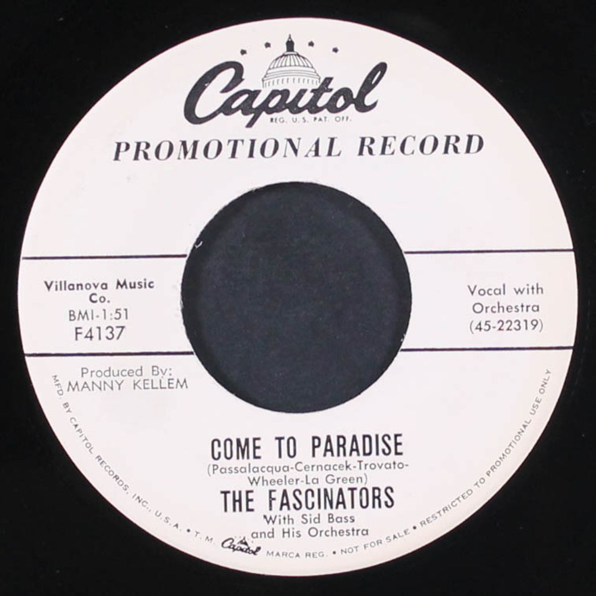 who do you think you are / come to paradise by FASCINATORS