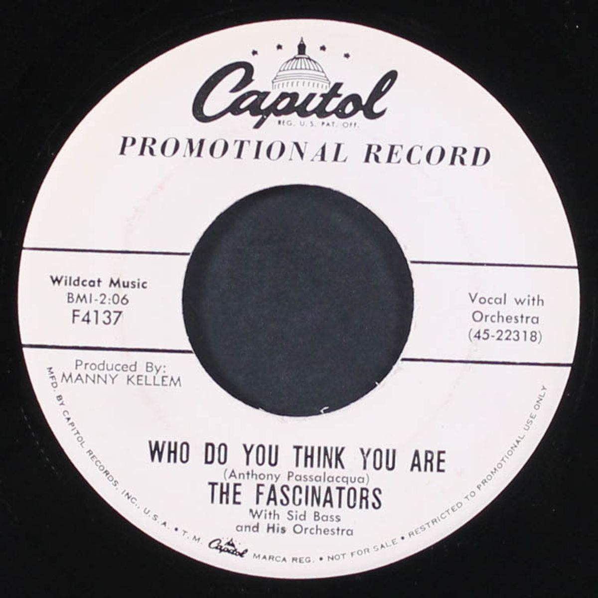 who do you think you are / come to paradise by FASCINATORS