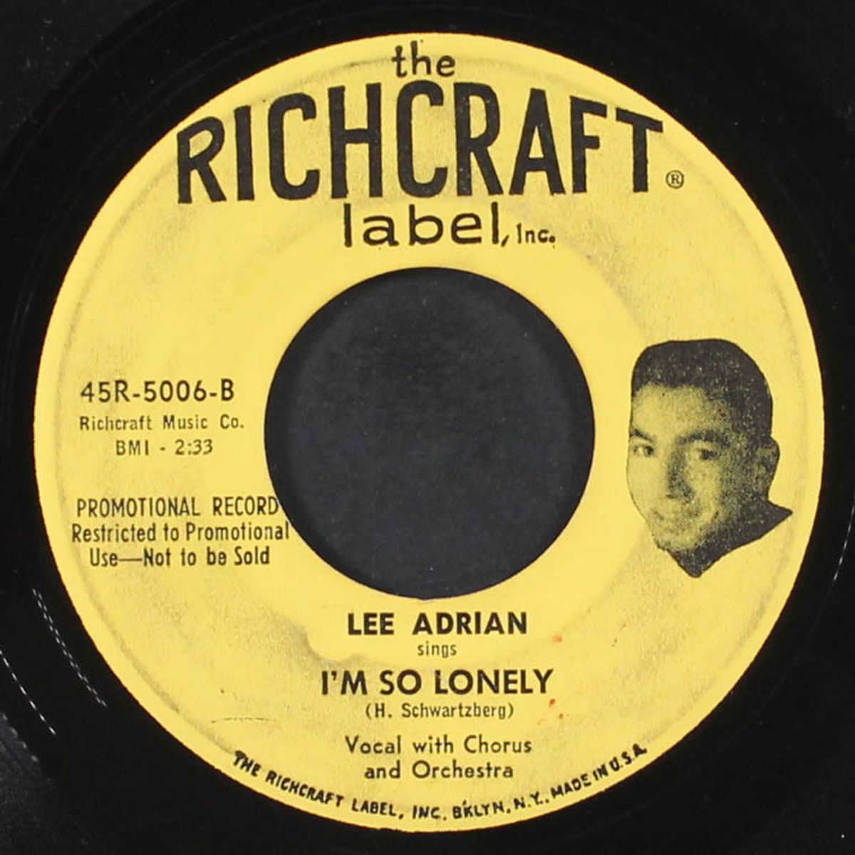 barbara, let's go steady / i'm so lonely by LEE ADRIAN