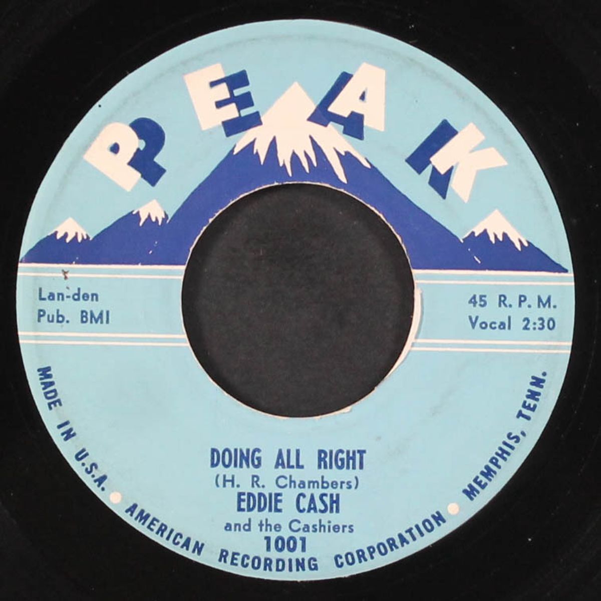 doing all right / land of promises by EDDIE CASH