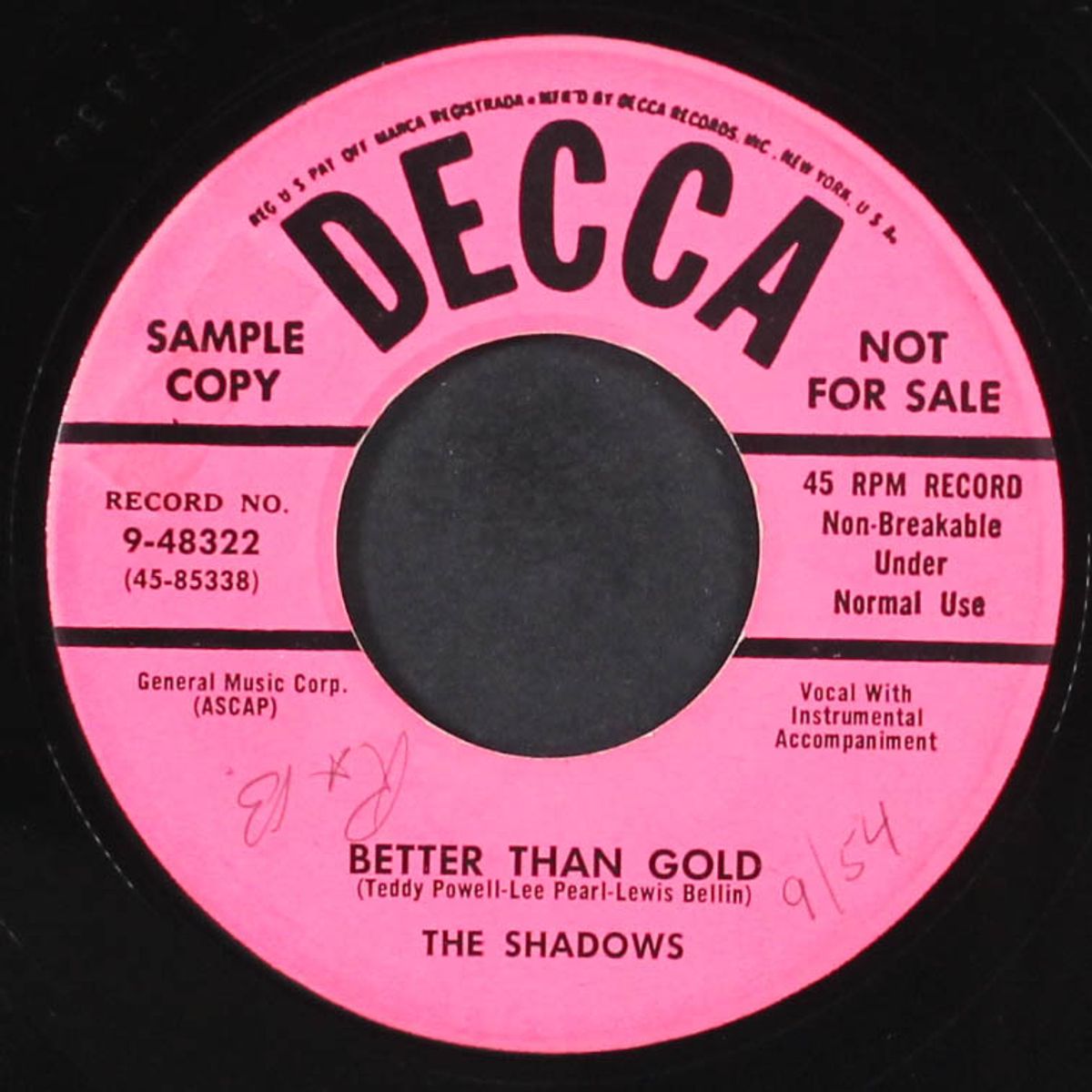 big mouth mama / better than gold by SHADOWS