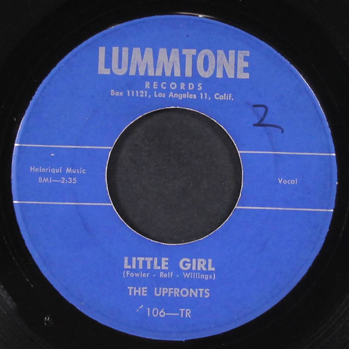 little girl / when you kiss me by UPFRONTS