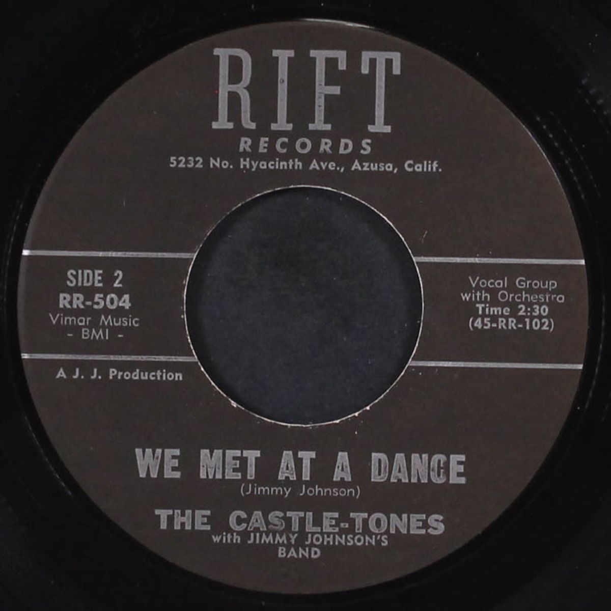 we met at a dance / at the hotdog stand by CASTLE-TONES