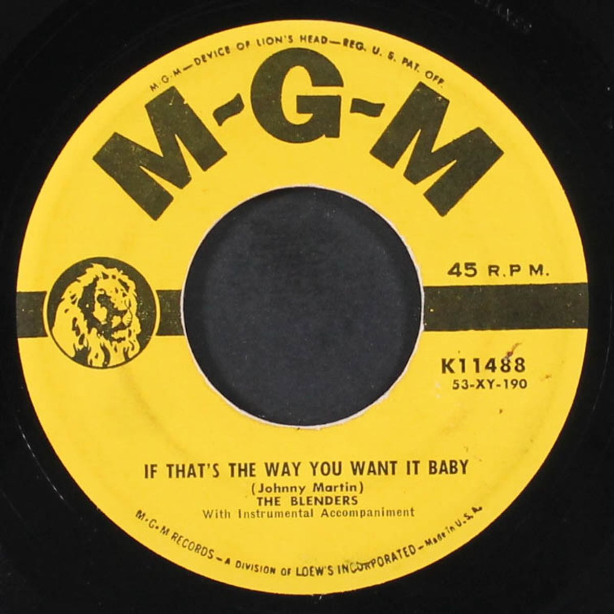 i don't miss you anymore / if that's the way you want it baby by BLENDERS