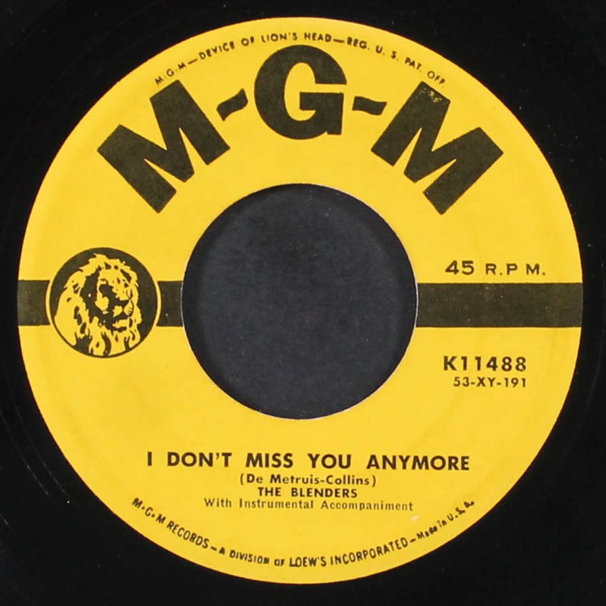 i don't miss you anymore / if that's the way you want it baby by BLENDERS