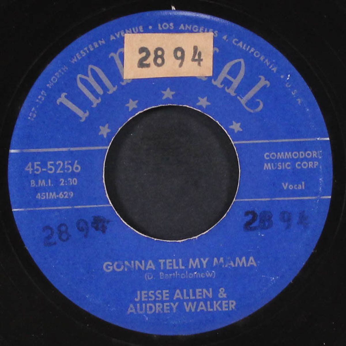 gonna tell my mama / gotta call that number by JESSE ALLEN
