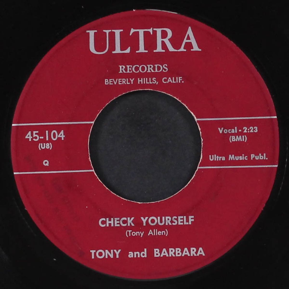 it hurts me so / check yourself by TONY ALLEN