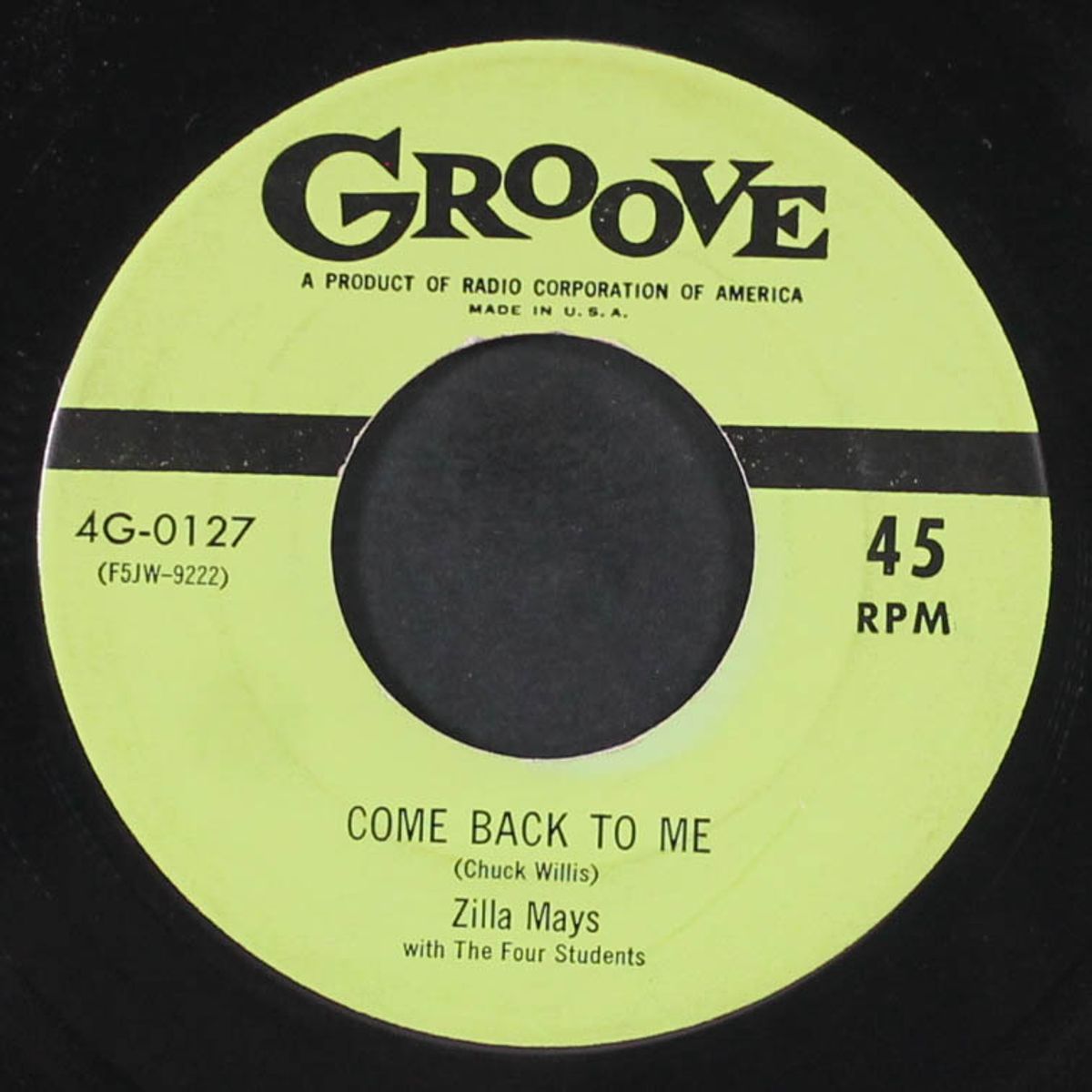 right now / come back by ZILLA MAYS