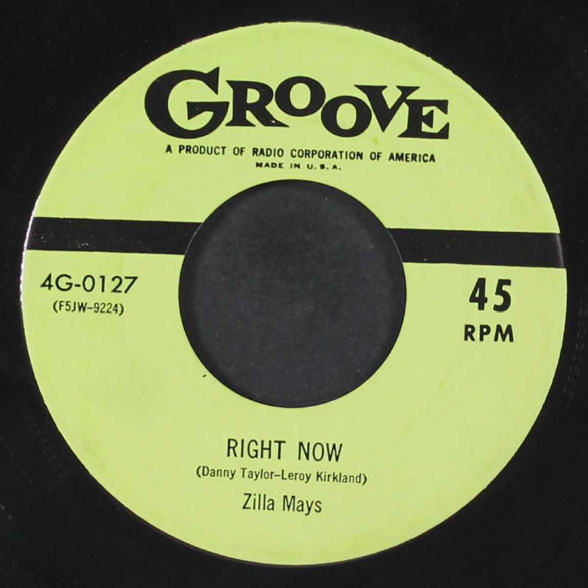 right now / come back by ZILLA MAYS