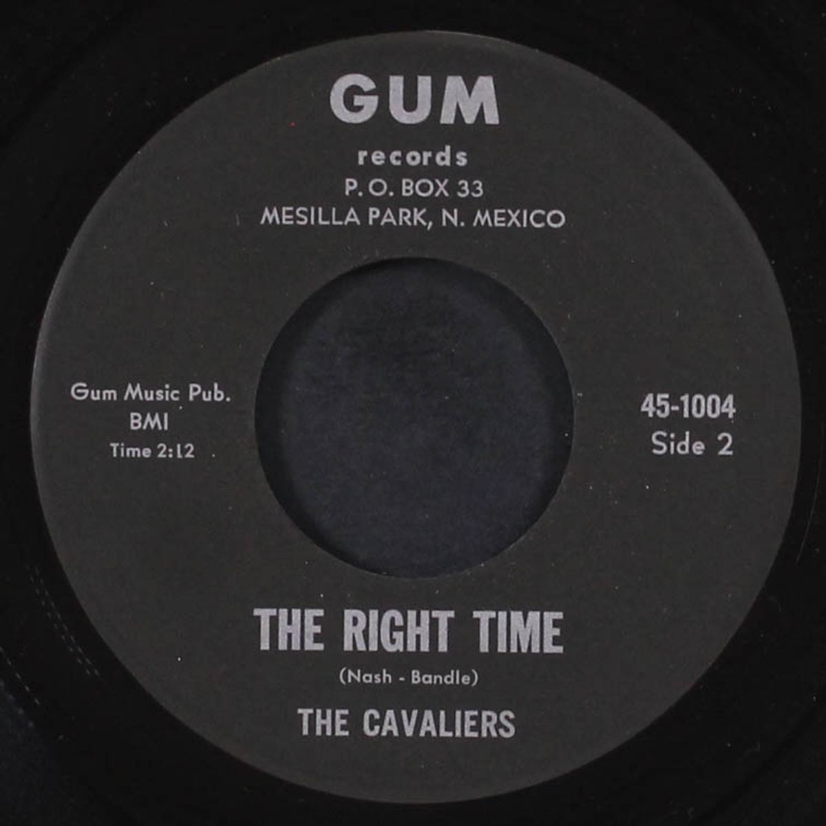 the right time / the quiver by CAVALIERS