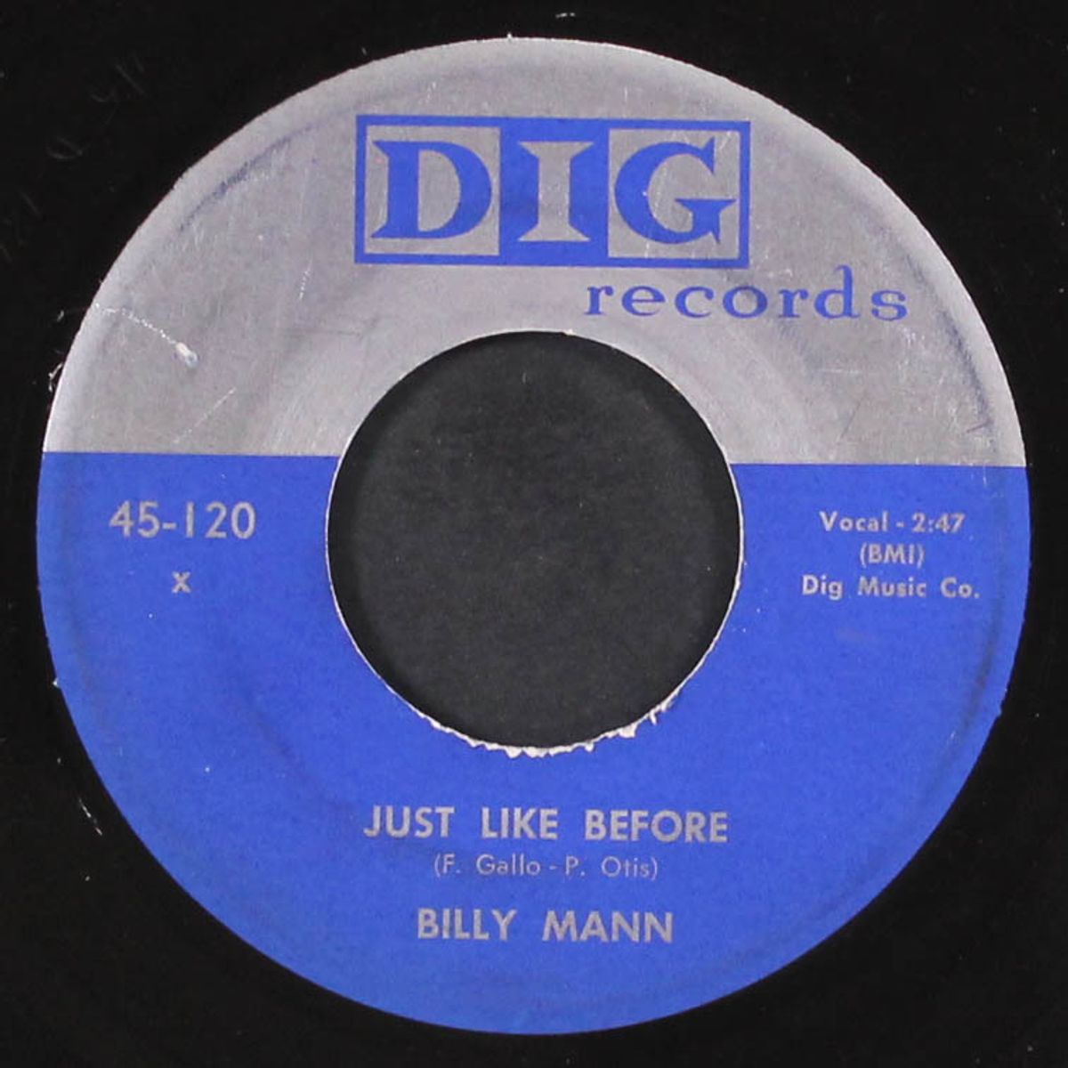 just like before / a million heartaches ago by BILLY MANN & GROUP