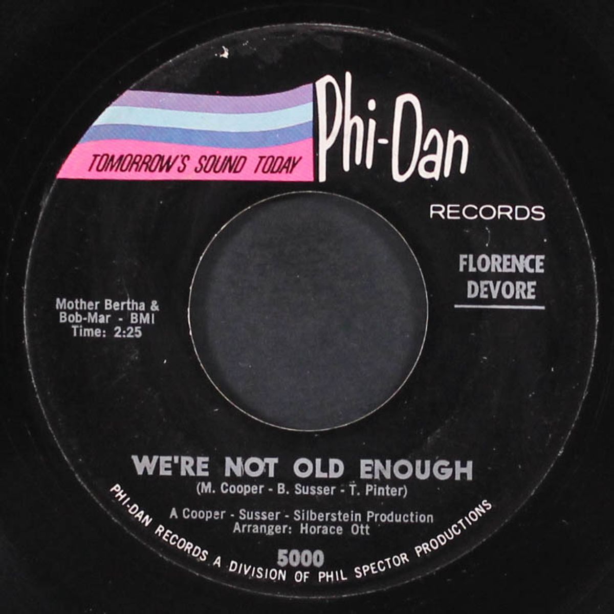 kiss me now / we're not old enough by FLORENCE DEVORE
