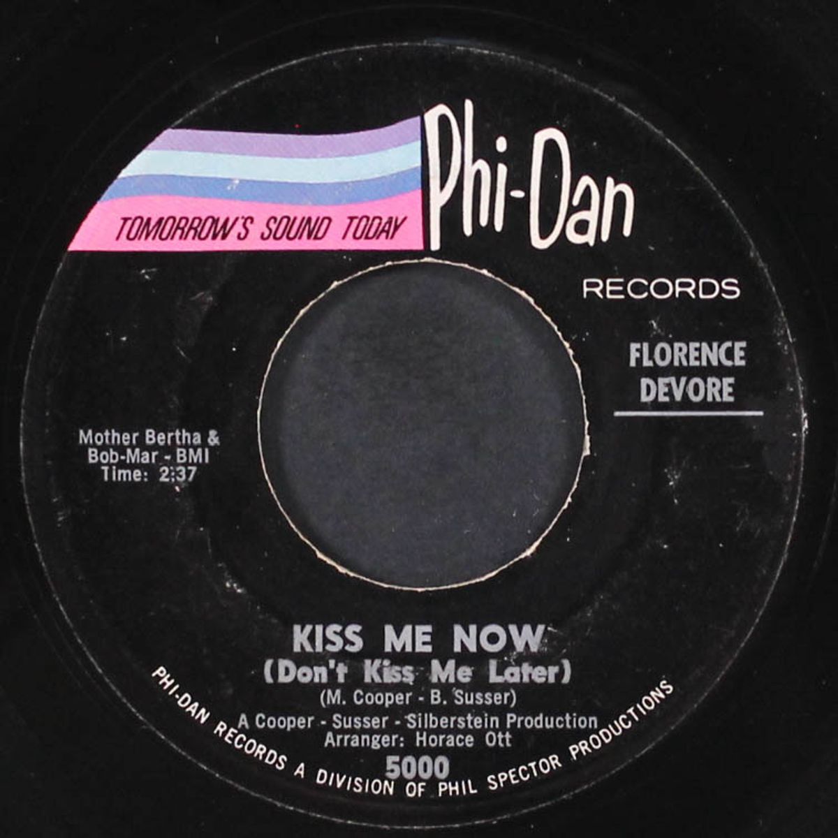 kiss me now / we're not old enough by FLORENCE DEVORE