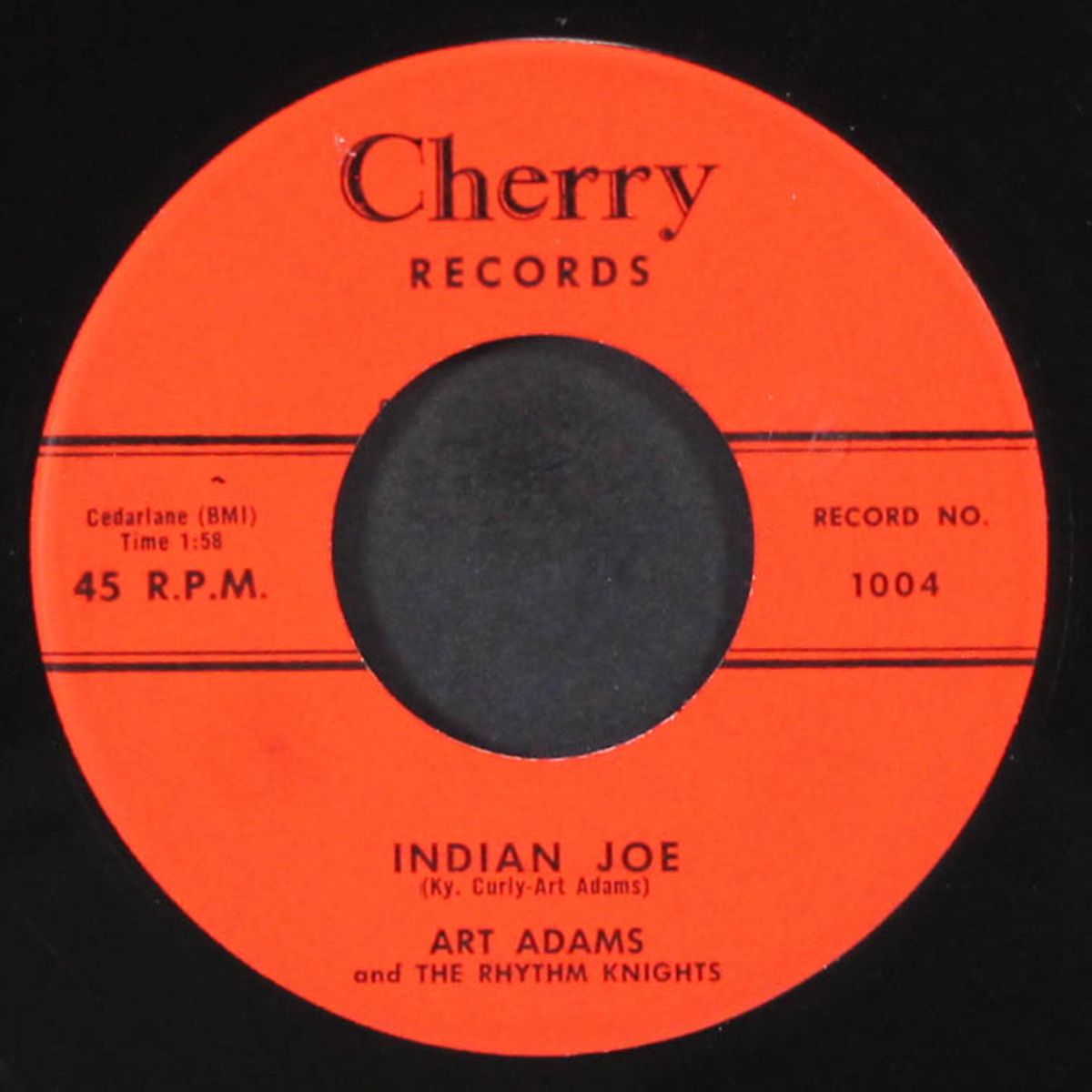 rock crazy baby / indian joe by ART ADAMS