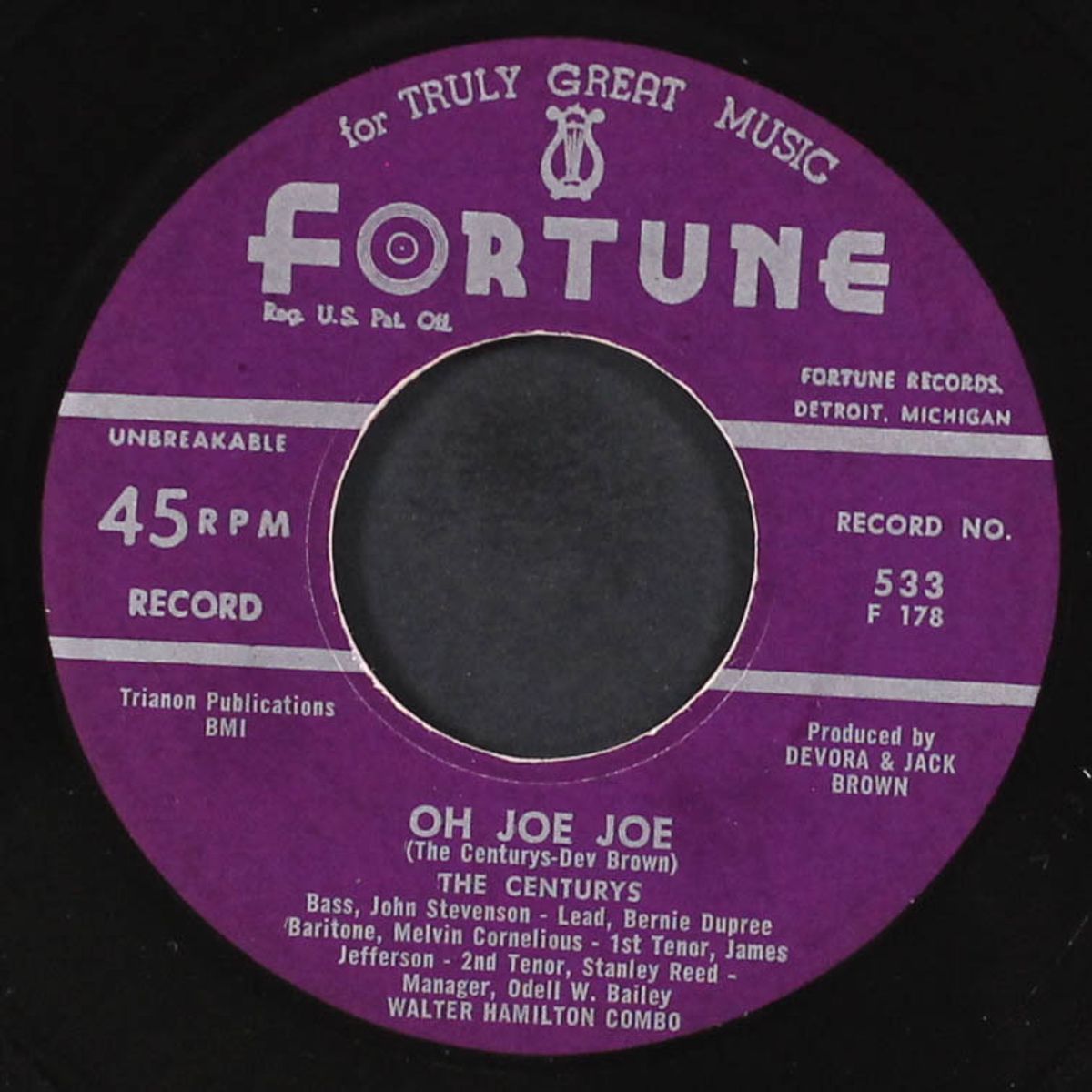take my hand / oh joe joe by CENTURYS