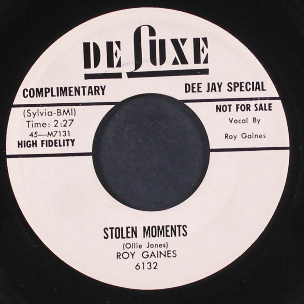 you're right, i'm left / stolen moments by ROY GAINES