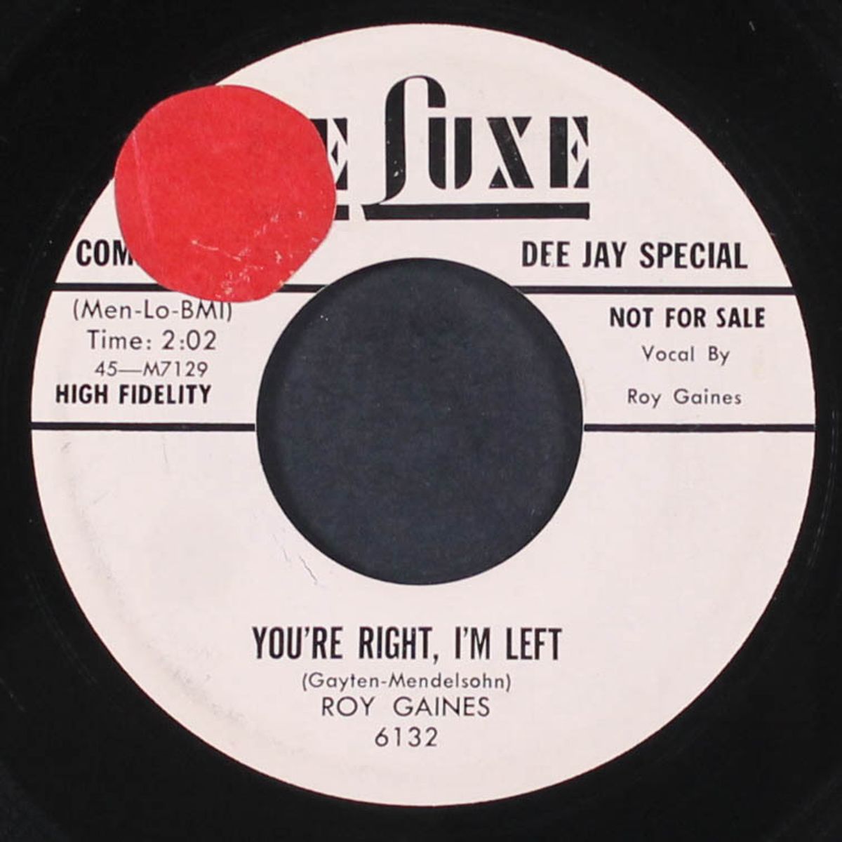 you're right, i'm left / stolen moments by ROY GAINES