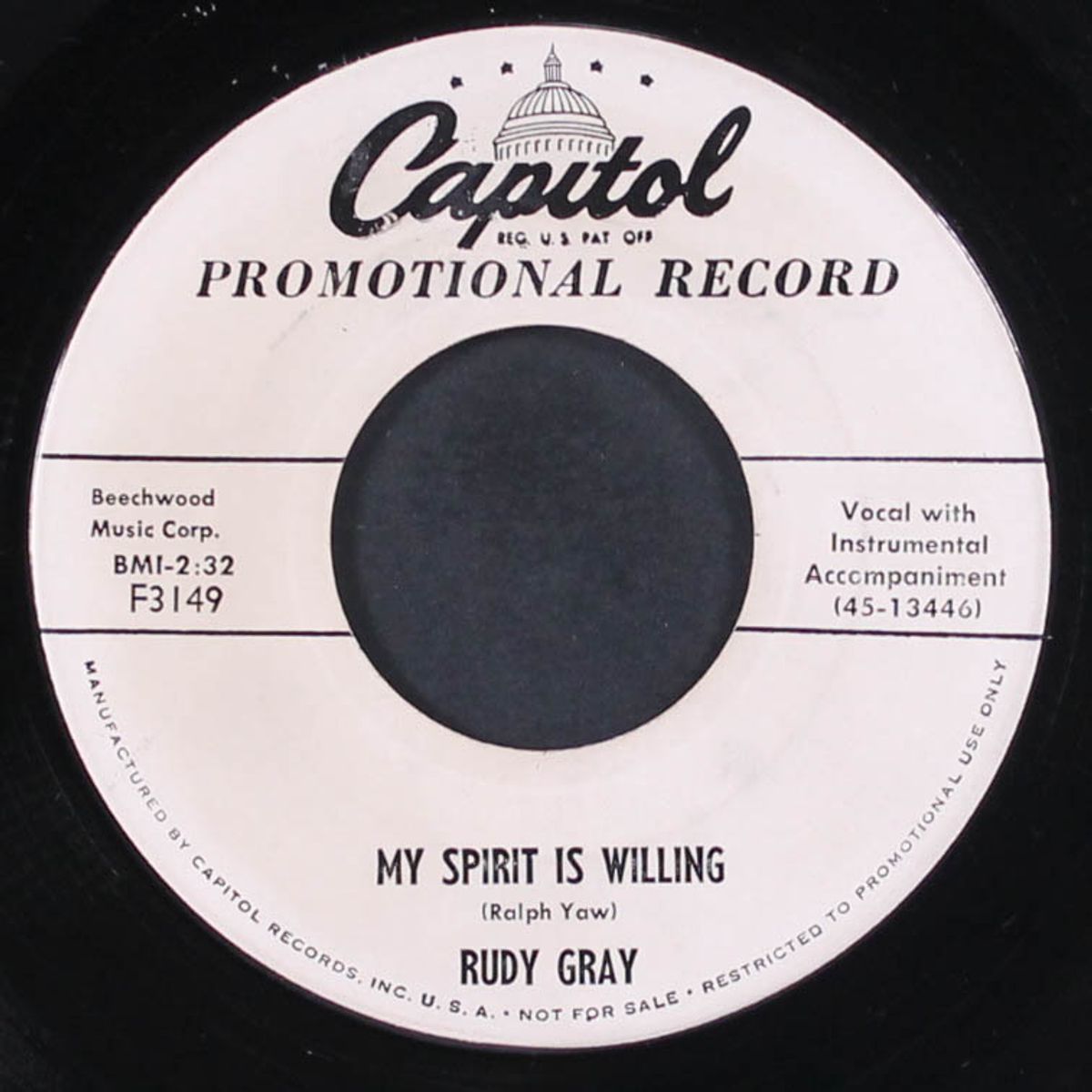 please, big mama / my spirit is willing by RUDY GRAY