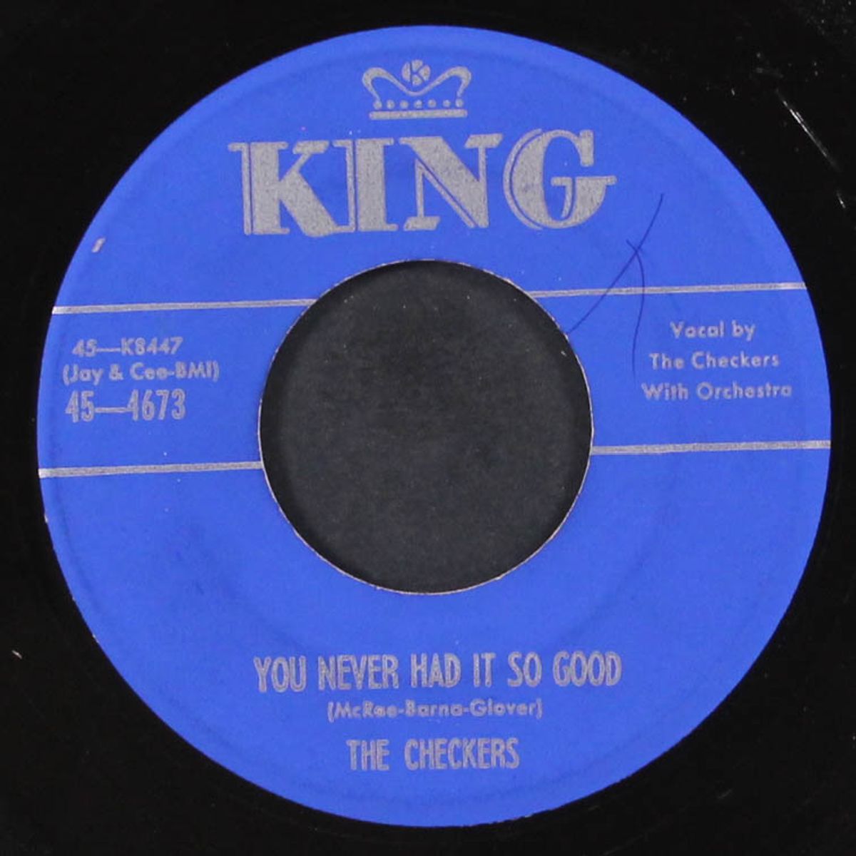 i promise you / you never had it so good by CHECKERS