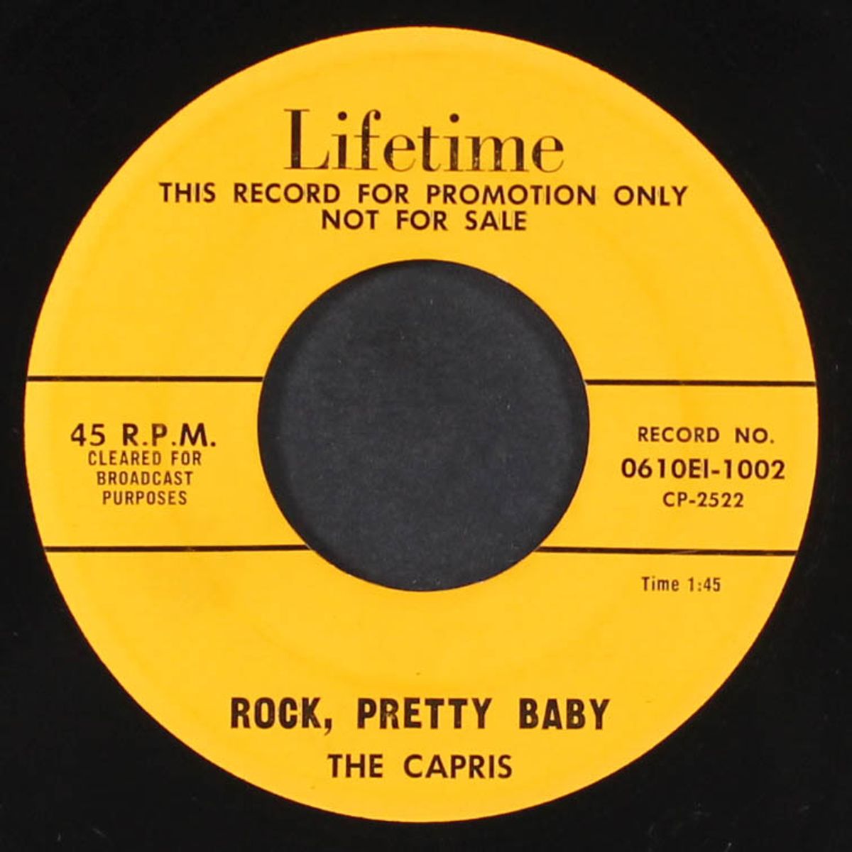 oh, my darling / rock, pretty baby by CAPRIS