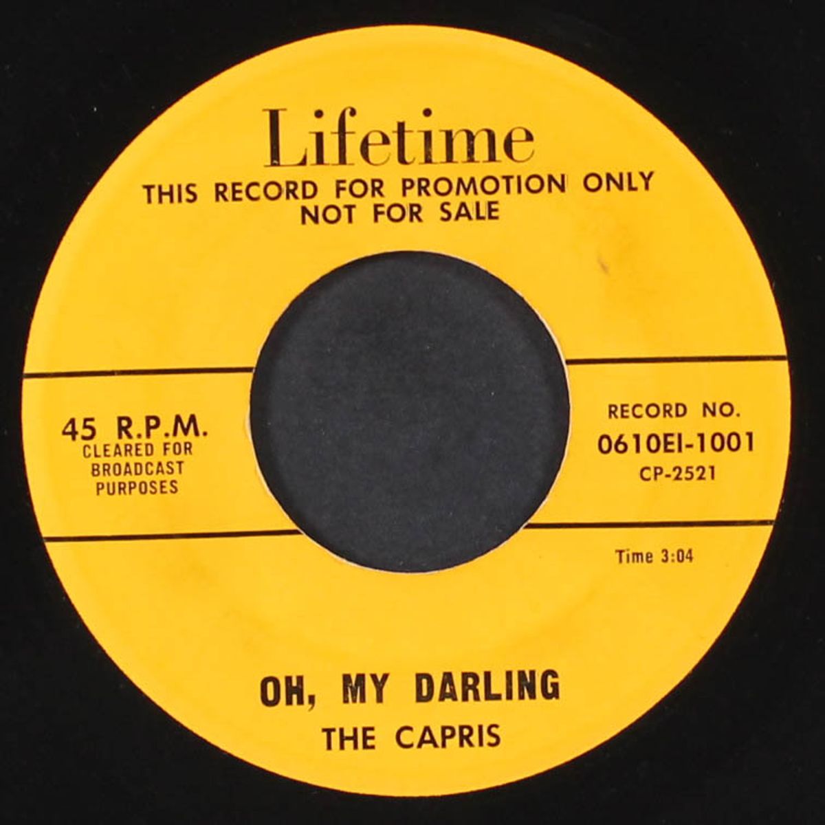 oh, my darling / rock, pretty baby by CAPRIS