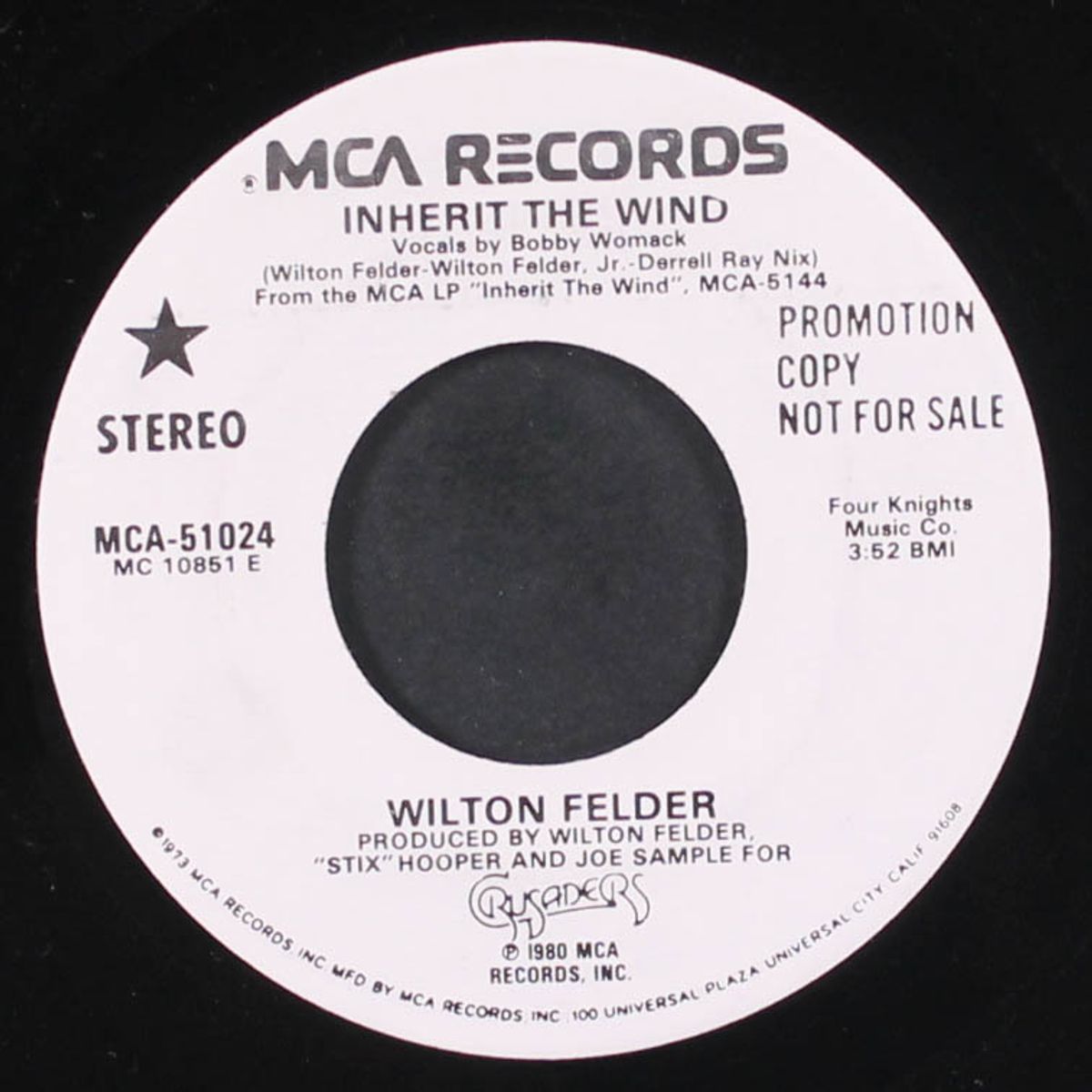 inherit the wind / until the morning comes by WILTON FELDER