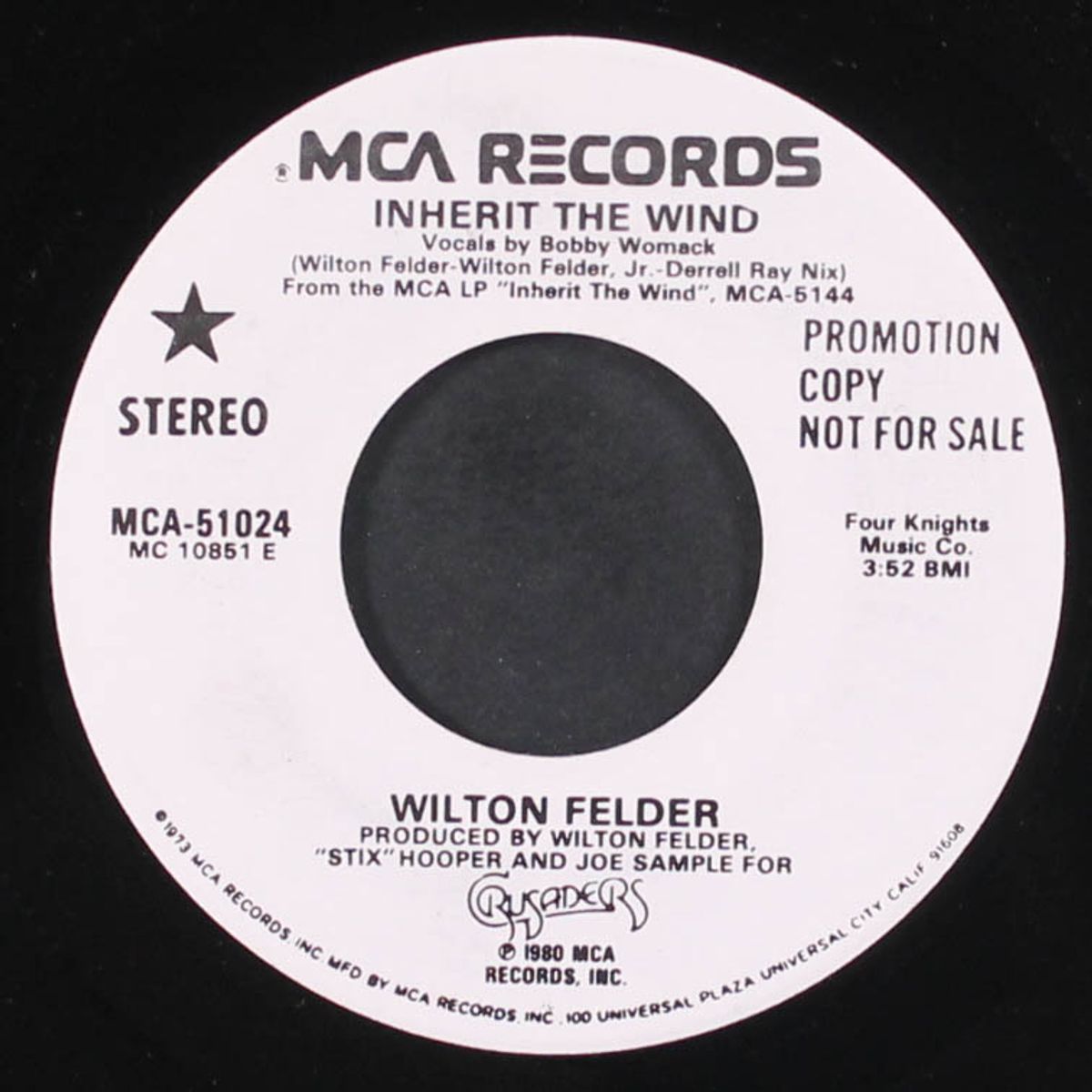 inherit the wind / until the morning comes by WILTON FELDER