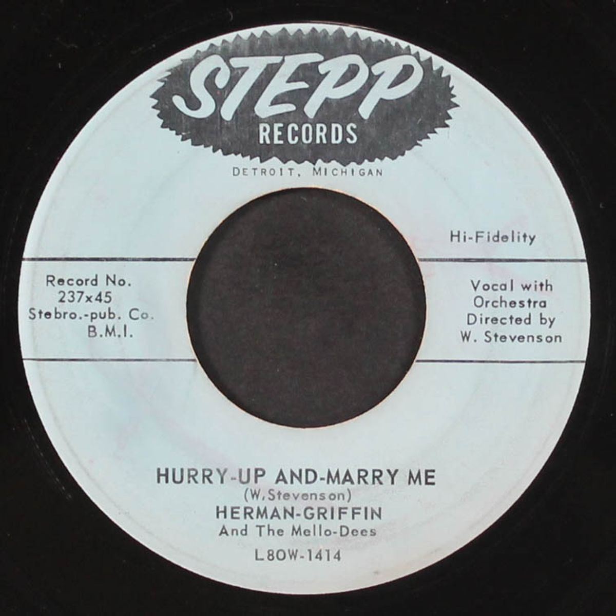 hurry-up and-marry me / do you want to see my baby by HERMAN GRIFFIN & MELLO-DEES