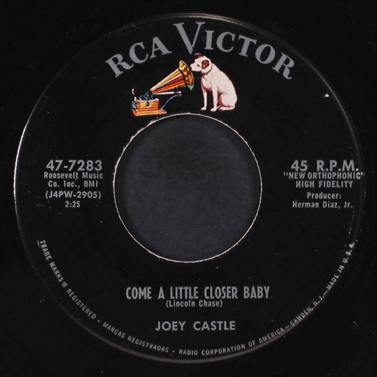 that ain't nothin' but right / come a little closer baby by JOEY CASTLE