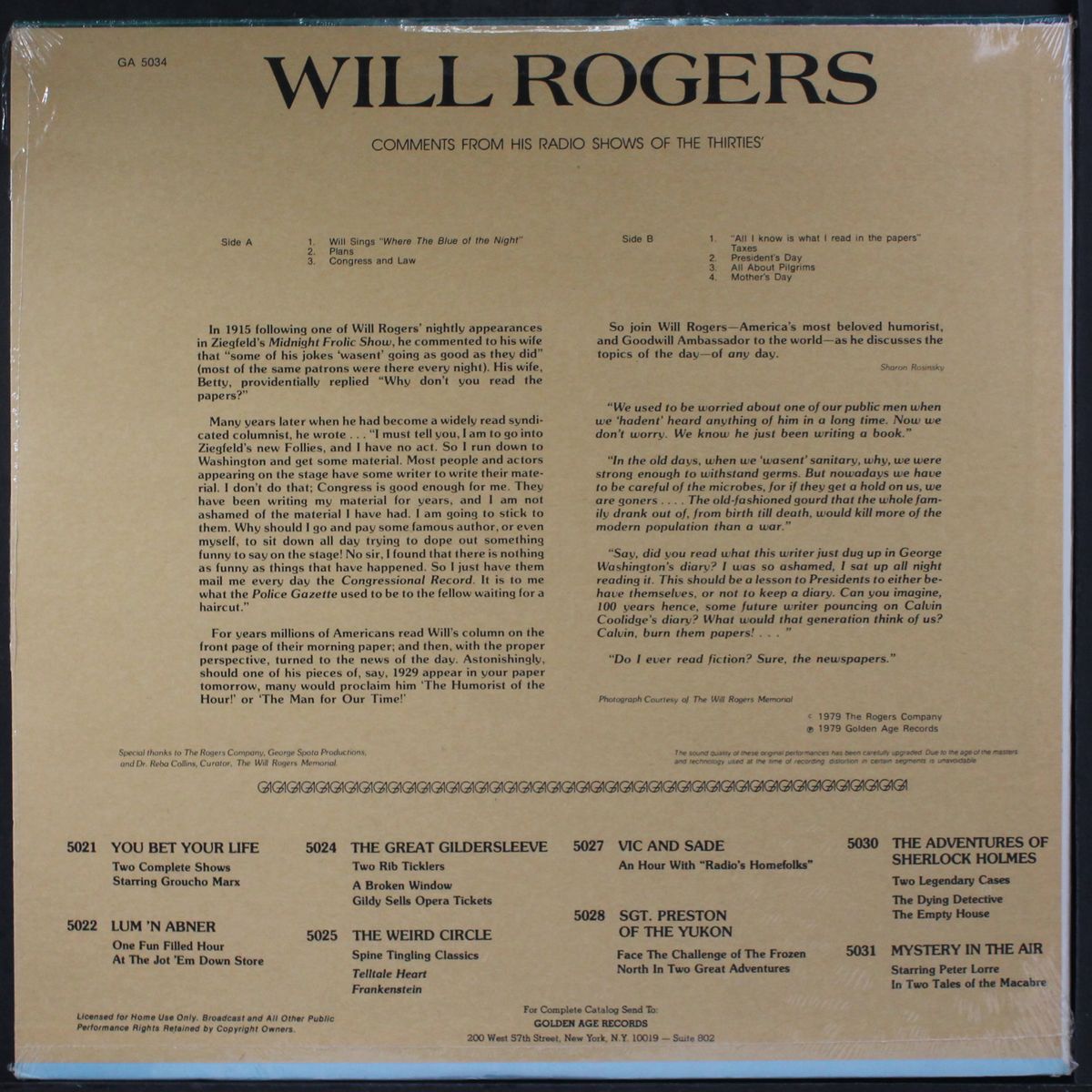 all i know is just what i read in the papers by WILL ROGERS