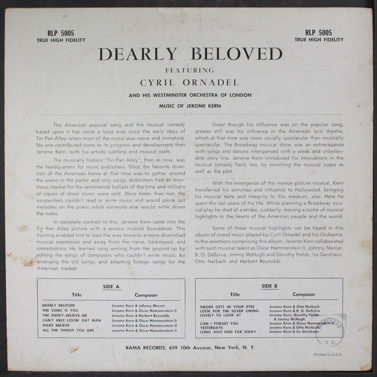 dearly beloved by CYRIL ORNADEL