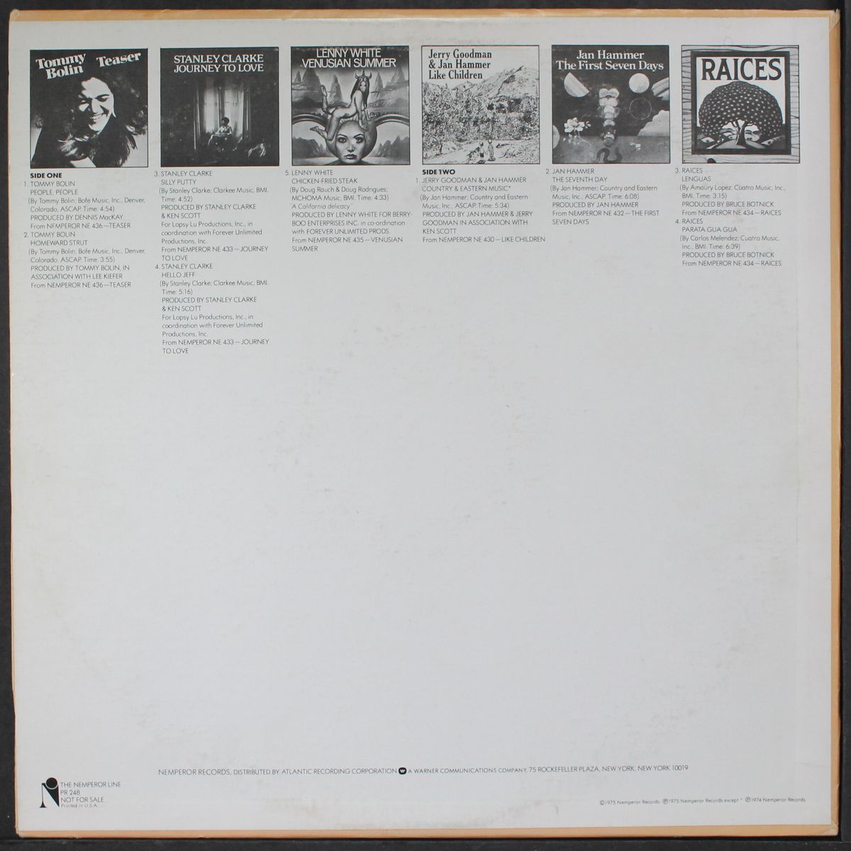 the nemperor line sampler by VARIOUS