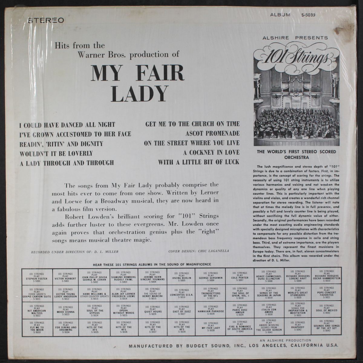 my fair lady by 101 STRINGS