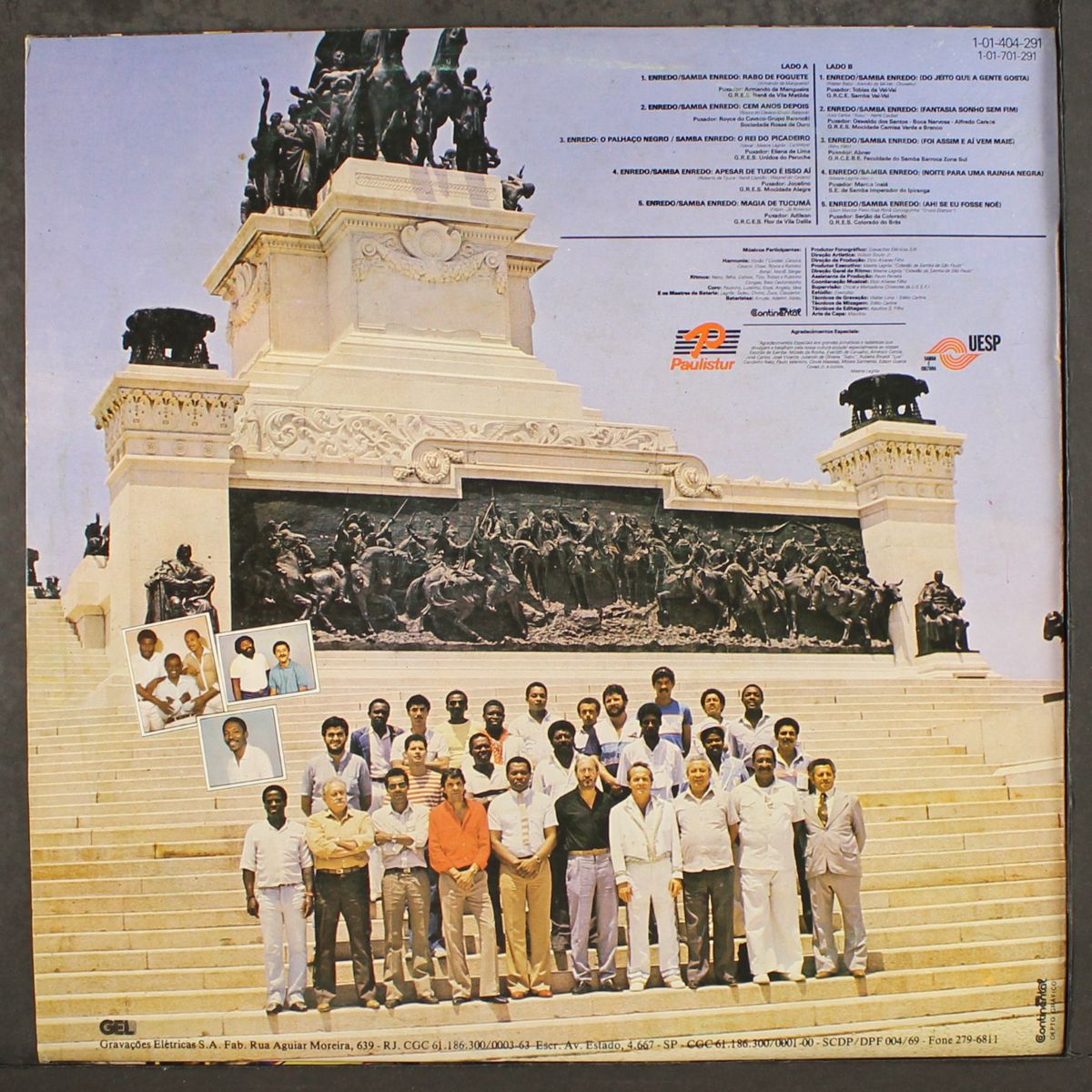 sambas de enredo das escolas de samba do grupo 1 by ESCOLAS DE SAMBAS