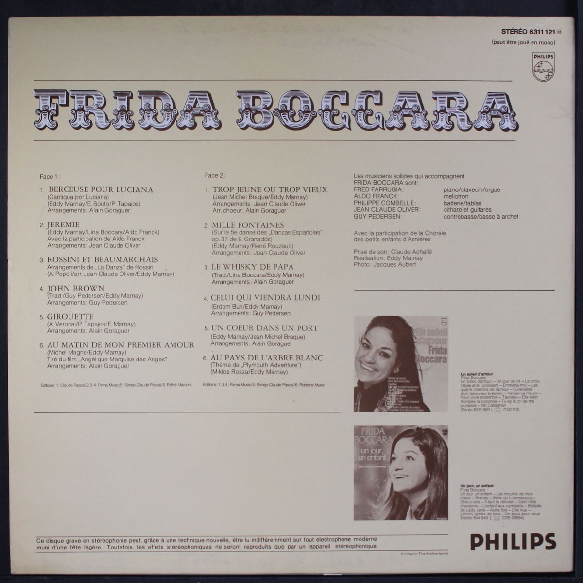 berceuse pour luciana by FRIDA BOCCARA
