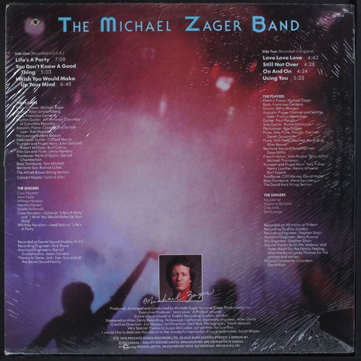life's a party by MICHAEL ZAGER BAND