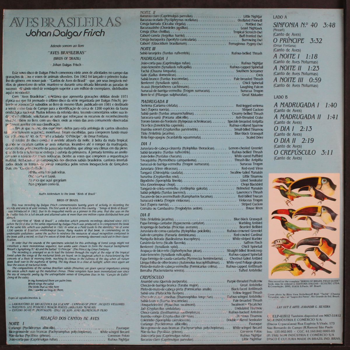 aves brasileiras by JOHAN DALGAS FRISCH