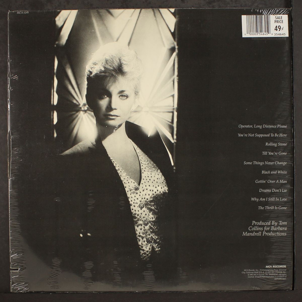 in black & white by BARBARA MANDRELL
