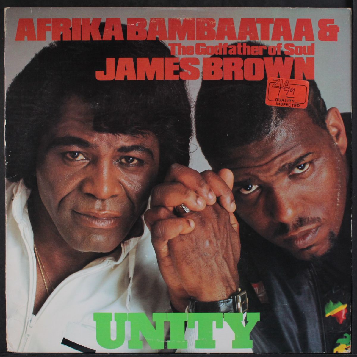 unity (part 1, 2, 3, 4, 5, 6) by AFRIKA BAMBAATAA & JAMES BROWN