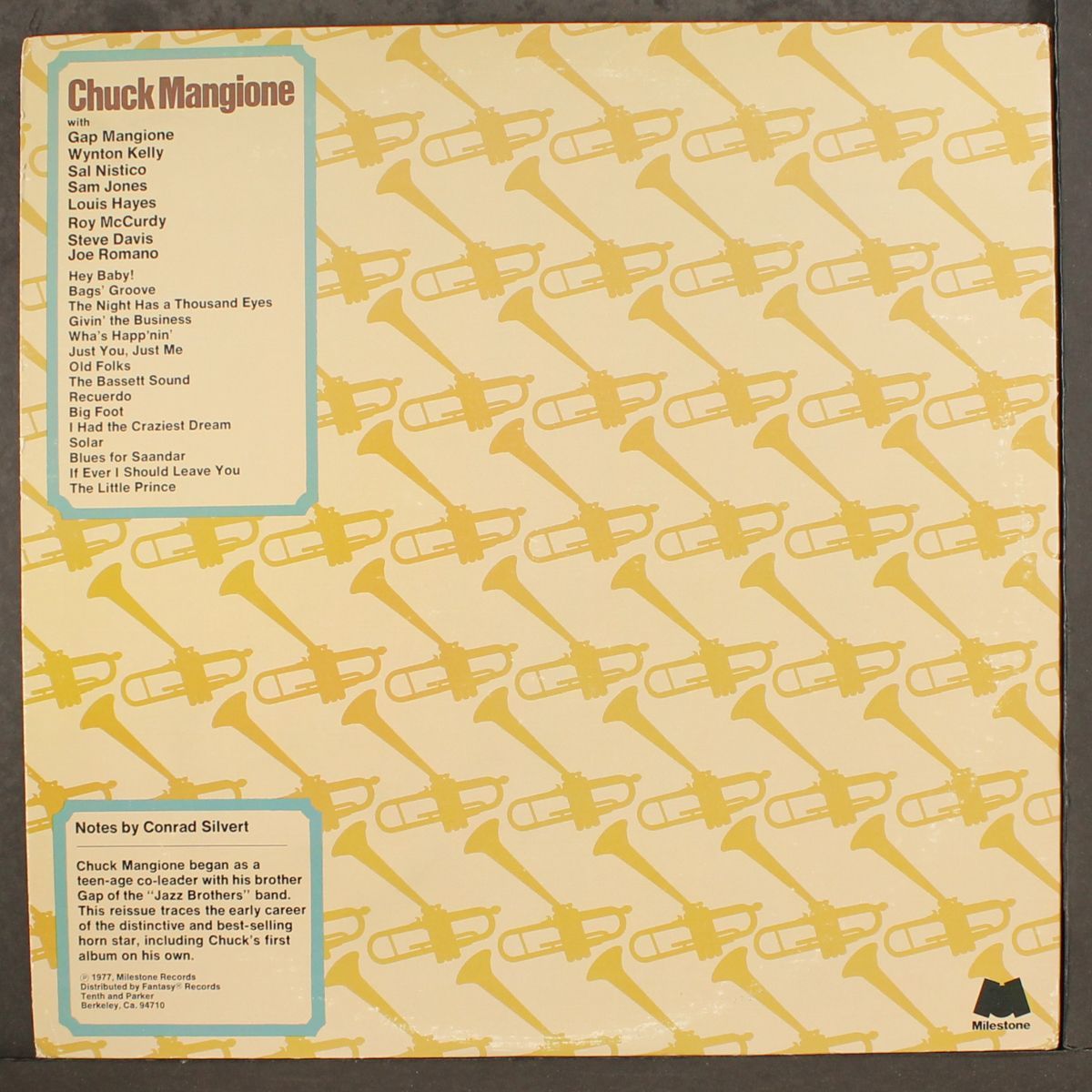 jazz brother by CHUCK MANGIONE