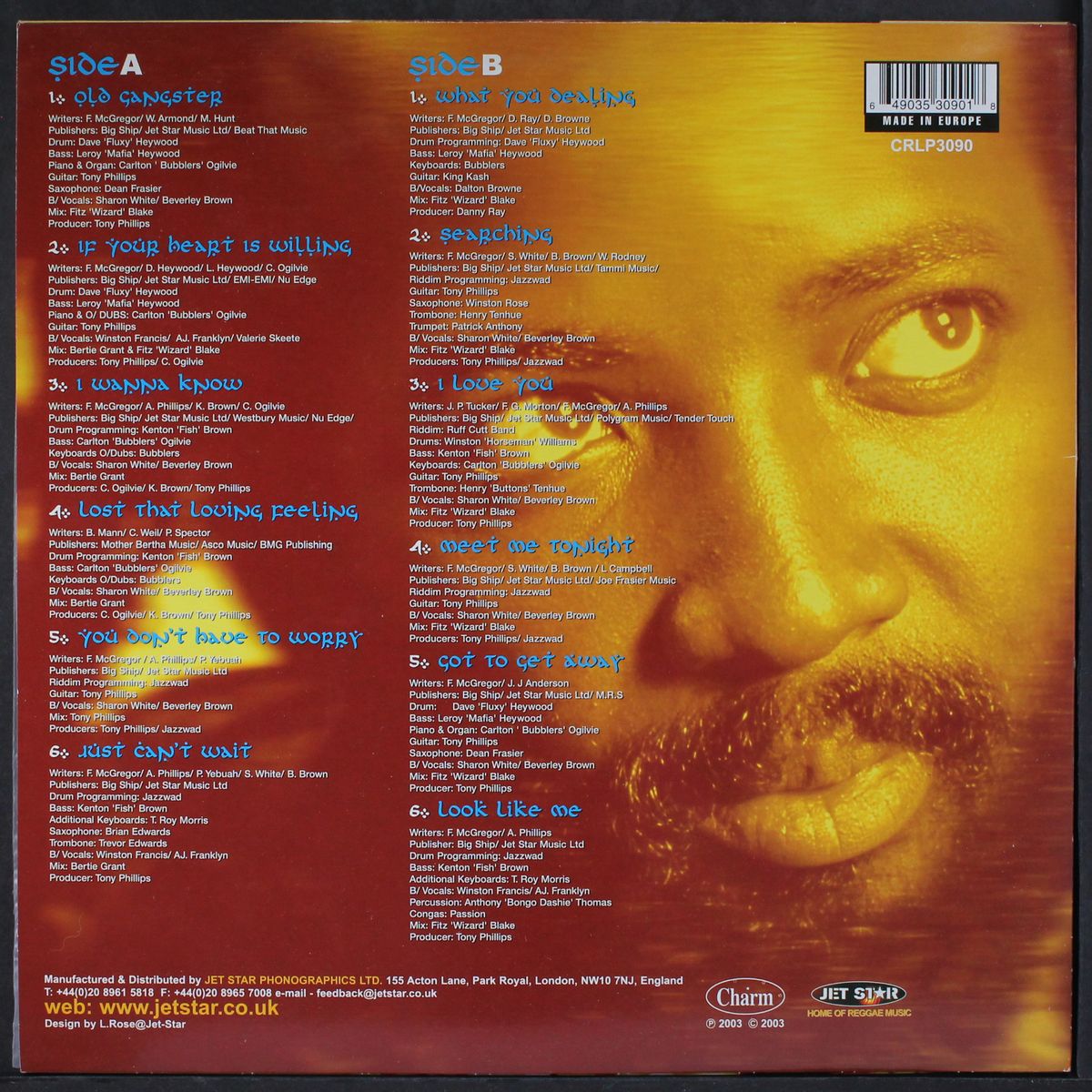 heart is willing by FREDDIE MCGREGOR