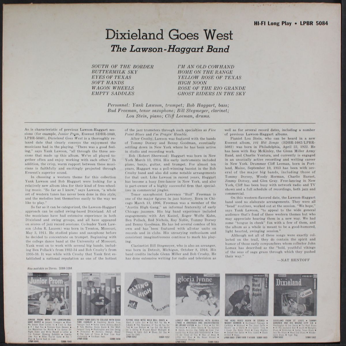 dixieland goes west by LAWSON-HAGGART BAND