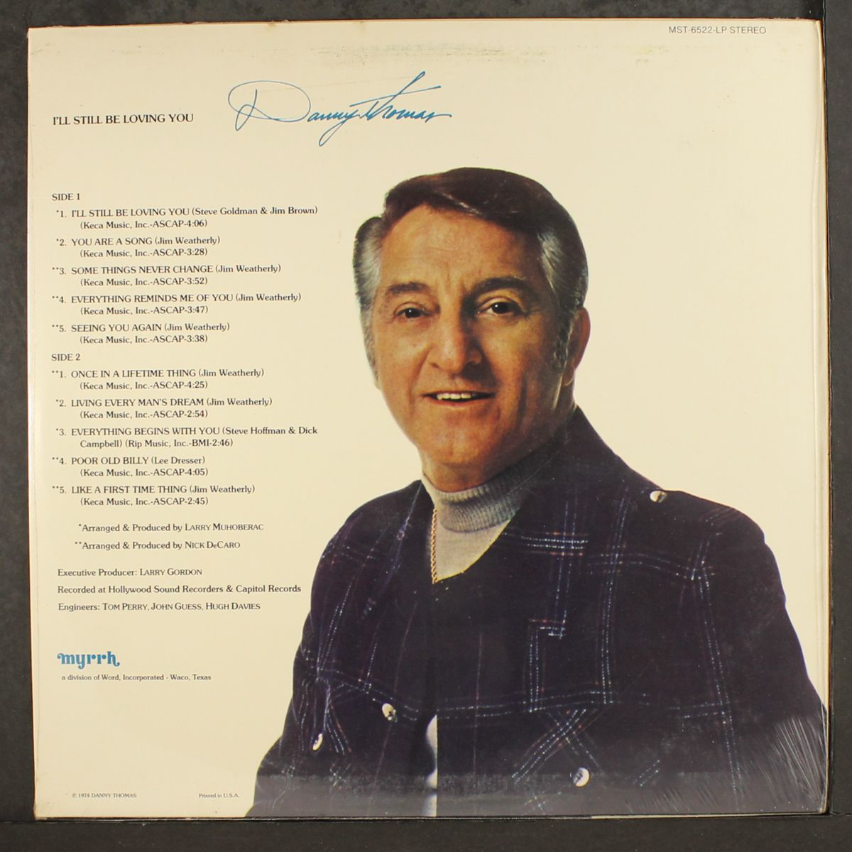 i'll still be loving you by DANNY THOMAS