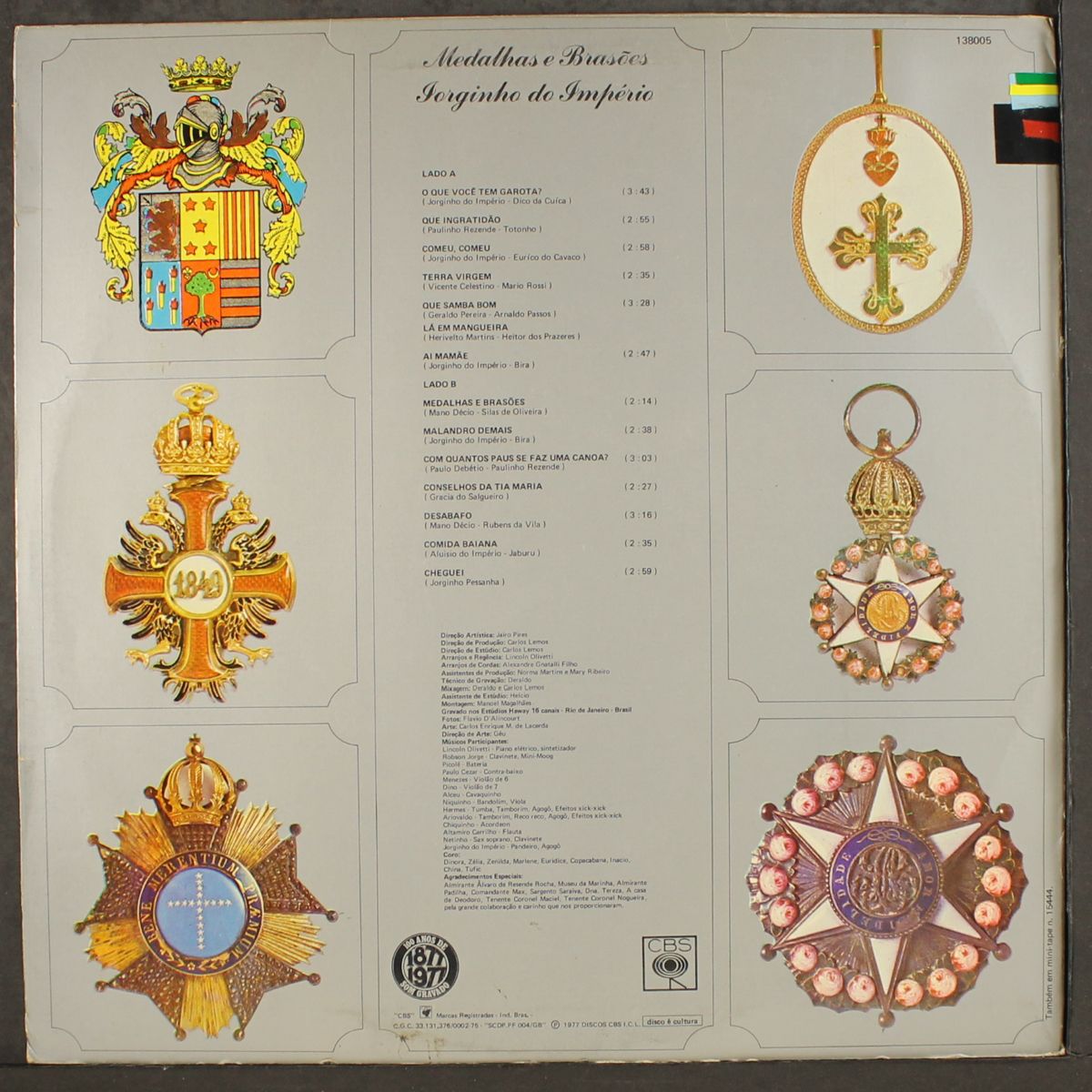 medalhas e brasoes by JORGINHO DO IMPERIO