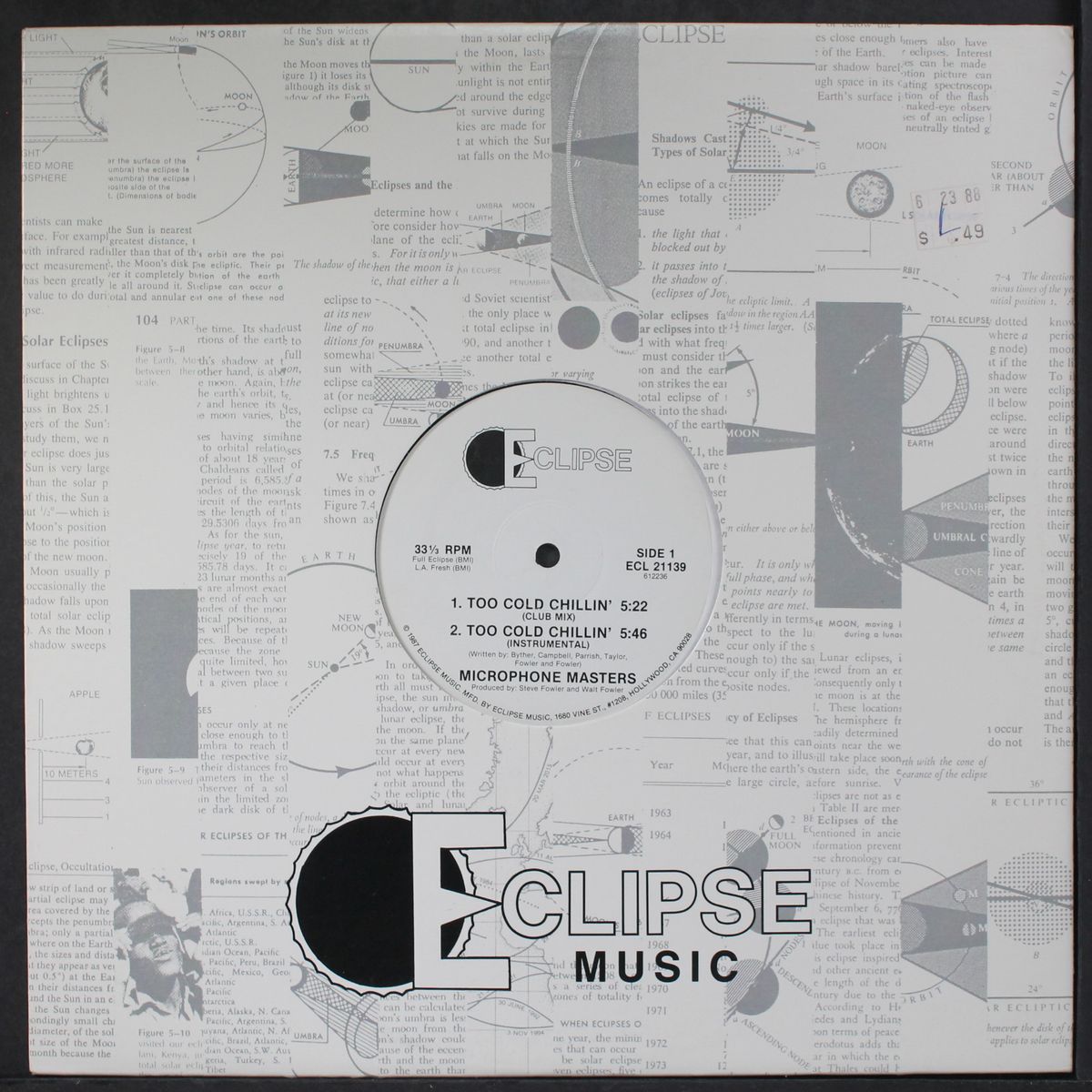 too cold chillin' / francine by MICROPHONE MASTERS